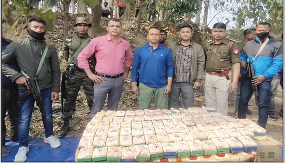 জলপথেৰে ড্ৰাগছ সৰবৰাহ, জব্দ প্ৰায় ৮ কোটি টকা মূল্যৰ ড্ৰাগছ…