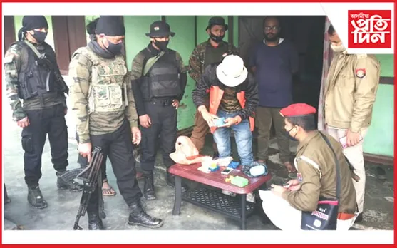 অসম ৰাইফলছৰ অভিযানত ড্ৰাগছ জব্দ…