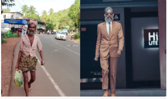 ভাগ্য! দিন হাজিৰা কৰা এজন শ্ৰমিক হ’লগৈ মডেল…