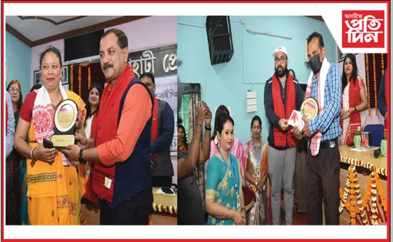 ৩ গৰাকী ব্যতিক্ৰমী মহিলাক  “সদিচ্ছা বঁটা, ২০২২” প্ৰদান