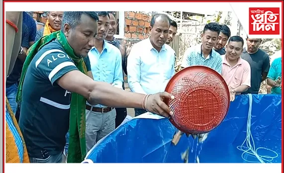 ”ঘৰে-ঘৰে পুখুৰী, ঘৰে- ঘৰে মাছ” মুখ্যমন্ত্ৰীৰ সপোন বাস্তৱত ৰূপ দিব বিটিআৰে : ৰাকেশ ব্ৰহ্ম