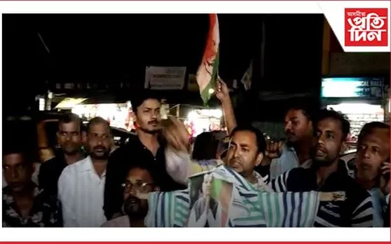 কংগ্ৰেছ বিধায়কৰ বিৰুদ্ধে নিজ দলৰ কৰ্মীৰে প্ৰতিবাদ…