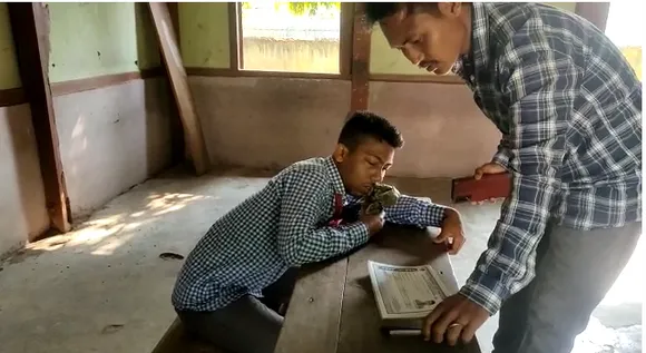 পৰীক্ষালৈ যোৱাৰ সময়ত দুৰ্ঘটনাত পতিত পৰীক্ষাৰ্থী…