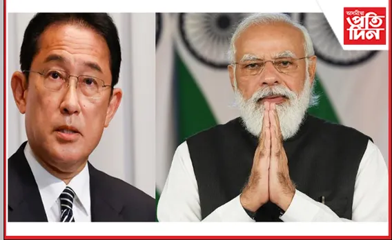 মোডীৰ নিমন্ত্ৰণ ৰক্ষা কৰি ভাৰতলৈ জাপানৰ প্ৰধানমন্ত্ৰী…