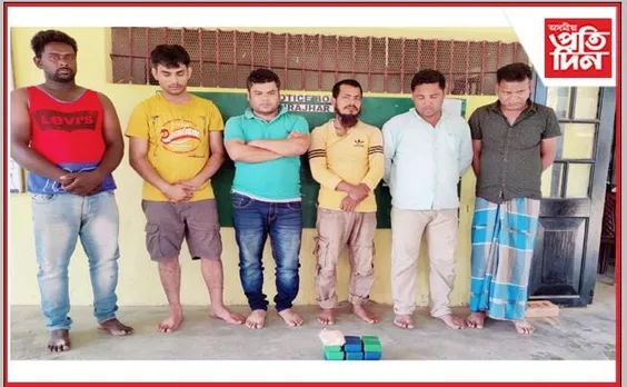 বৃহৎ পৰিমাণৰ ড্ৰাগছ সহ ৬ সৰবৰাহকাৰী আটক