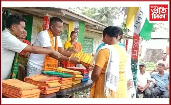 মুছলপুৰত খাম আৰু দখনা বিতৰন বিটিআৰৰ কার্যবাহী সদস্য ৰাকেশ ব্রহ্মৰ…