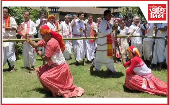 দেউৰী বিহুৰ সামৰণি:  নাৰায়ণপুৰত উচাহৰ ঢল…