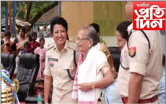 নগাঁৱত ৰাষ্ট্ৰপতিৰ নিচান প্ৰদান অনুষ্ঠান