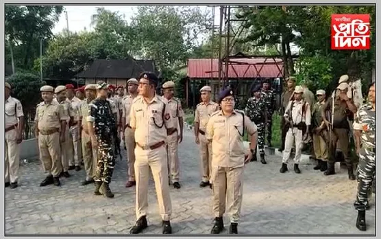 আহি আছে এটি বিশেষ দিন, কোকৰাঝাৰত আৰক্ষীৰ  পদযাত্ৰা…