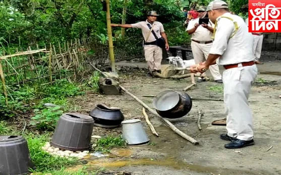 ঘিলামৰাত চুলাইৰ বান…