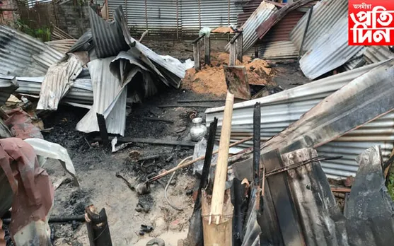 কাছাৰত ভয়ংকৰ অগ্নিকাণ্ডত জীৱন্তে অগ্নিদগ্ধ হৈ  মহিলাৰ মৃত্যু…