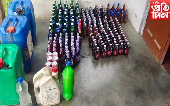 ধনশিৰিত অব্যাহত সুৰাৰ বিৰুদ্ধে অভিযান