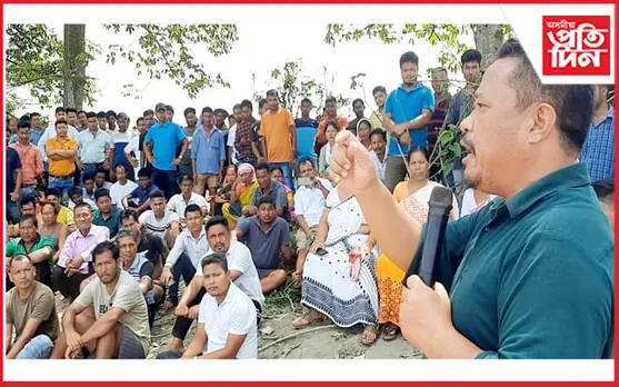 ৰাইজৰ বিপদৰ সময়ত বেপাৰত ব্যস্ত থকা নৱ দলেৰ বিৰুদ্ধে ক্ষোভিত জনতা…