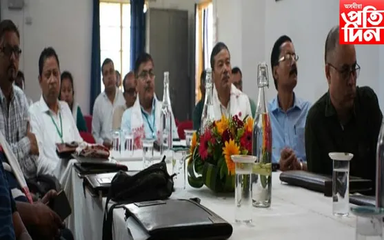 তিতাবৰ আঞ্চলিক কৃষি গৱেষণা কেন্দ্ৰত জলবায়ু স্থিতিশীলতা প্ৰকল্পৰ পৰ্যালোচনা…