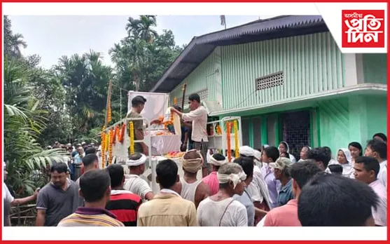 শোকাকুল পৰিৱেশত আলফা নেতা জীৱন মৰাণৰ শেষকৃত সম্পন্ন: উপস্থিত নহ’ল আলফাৰ এজনো শীৰ্ষ নেতা…