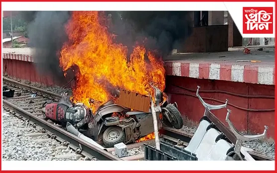 এতিয়াও শাম কটা নাই কেন্দ্ৰৰ অগ্নিপথ আচনিৰ বিৰোধিতাৰ পাৰ্শ্বক্ৰিয়াৰ…  