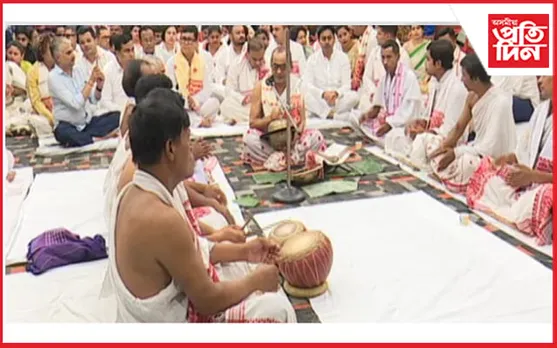 হেঙেৰাবাৰীস্থিত বিজেপিৰ মুখ্য কাৰ্যালয়ত গুৰুজনাৰ তিৰোভাৱ তিথি পালন…