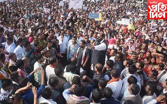 নেছ’ৰ আহ্বানত পুনৰ ‘কা’ আন্দোলন : উত্তাল মহানগৰী…