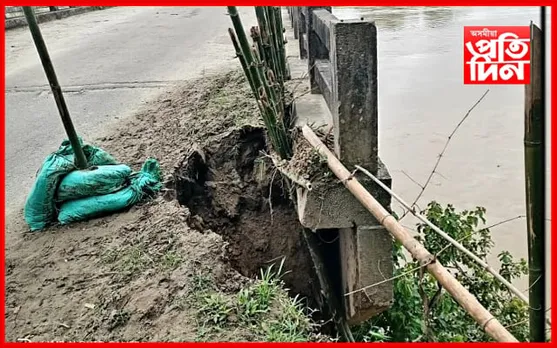 বিধ্বস্ত ঢকুৱাখনা-ঘূণাসুঁতি গড়কাপ্তানী পথ…