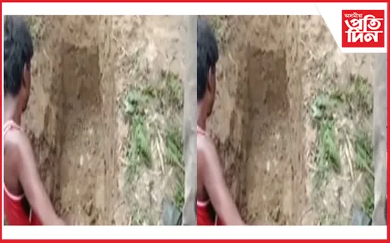 বনকৰা কিশোৰী আৰতি তুৰিৰ মৃত্যু প্ৰসংগ : খান্দি উলিয়ালে মৃতদেহ