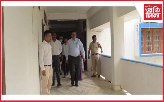 হাটশিঙিমাৰীত আৱৰ্ত ভৱনত অসম চৰকাৰৰ মুখ্য সচিব জিষ্ণু বৰুৱা…