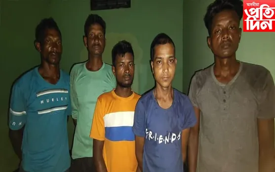 কাজিৰঙাৰ বাঘ হত্যাৰ লগত জড়িত ৫ জনক গ্ৰেপ্তাৰ…