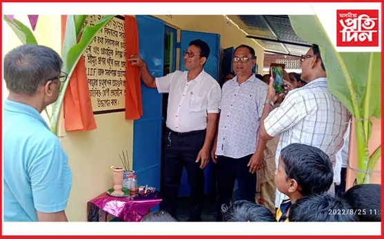 মথুৰাপুৰ আমগুৰি প্ৰাথমিক বিদ্যালয়ৰ নতুন গৃহ মুকলি…