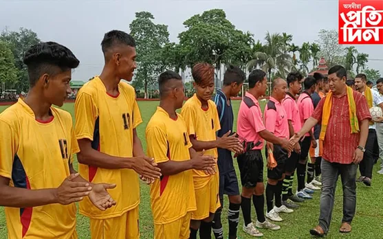 আক্ৰাছুৰ জাতীয় শ্বহীদ জিতেন ৰায় সোঁৱৰণী ফুটবল প্ৰতিযোগিতা…