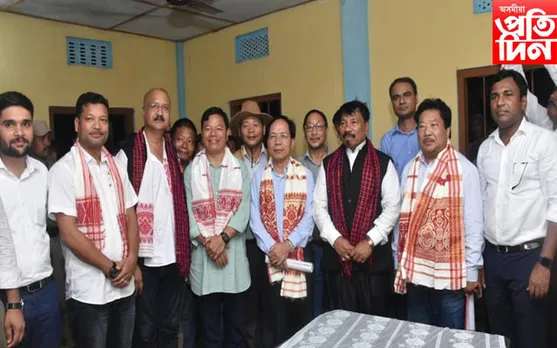 অসম -অৰুণাচল সীমা বিবাদ নিস্পত্তিৰ আলোচনাৰ বাবে ৰাংৰিংকানত উপস্থিত অসমৰ মন্ত্ৰী অতুল বৰা…