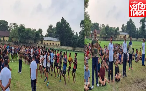 অগ্নিপথ আঁচনিৰ অগ্নিবীৰ নিযুক্তিৰ প্ৰস্তুতিৰ তিনিদিনীয়া প্ৰশিক্ষণৰ সফল সামৰণি…