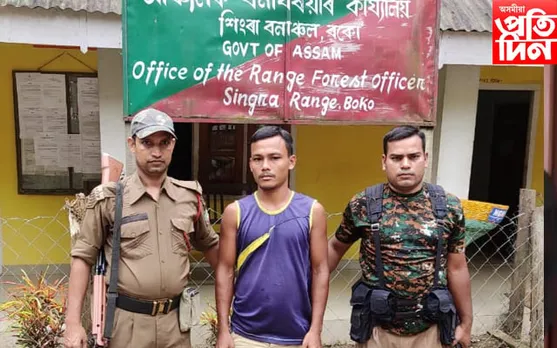 বন বিভাগৰ ভূমি বেদখল কৰাৰ অভিযোগত এজনক জে’ললৈ প্ৰেৰণ