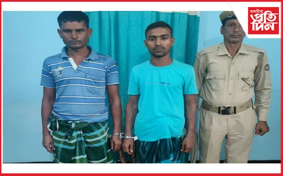 ভাৰত বাংলাদেশ সীমান্তত ৪টা গৰুসহ  সৰবৰাহকাৰীক আটক…