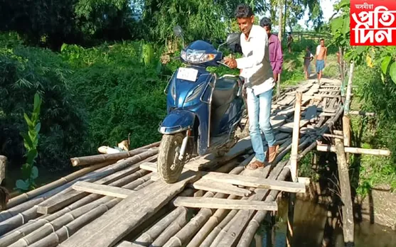 টেকেৰী-ডুৱাগাঁও সংযোগী কুলাজান নৈৰ ওপৰত আজিও হৈ নুঠিল এখন পকী দলং…