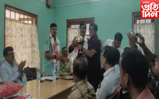 নগাঁৱত অৱসৰী কৃষি বিষয়াক বিদায় সম্ভাষণ…