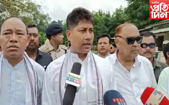 বিশ্বনাথ আৰু পাকে কিচাং জিলাৰ সীমান্তৱৰ্তী অঞ্চল পৰিদৰ্শন মন্ত্ৰী পীযুষ হাজৰিকাৰ…