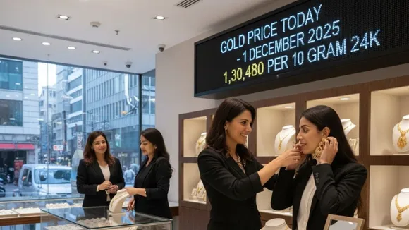 Gold Silver Rate Today 1st December 2025 India Bhopal Indore Delhi Mumbai hindi news zxc