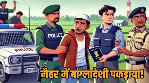 mp maihar madrasa bangladeshi infiltration kausal alam fake documents exposed hindi news zvj