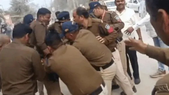 Satna Traffice TI Injured