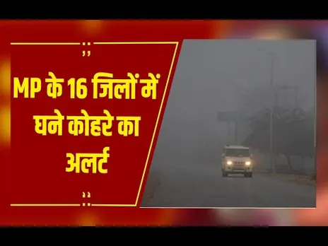 MP Weather : MP में कड़ाके की ठंड जारी, 16 जिलों में घने कोहरे का अलर्ट