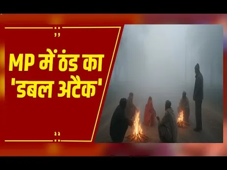 MP में उत्तर भारत की हवाओं ने बढ़ाई ठिठुरन, कोहरा-शीतलहर ने बढ़ाई मुसीबत, शहडोल का तापमान 3.8 डिग्री