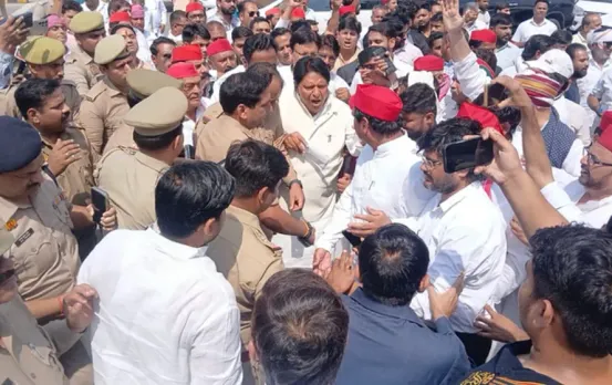 Rana Sanga controversy: नहीं थम रही हैं रामजीलाल सुमन की मुश्किलें, अब काफिले पर हमला, काली स्याही और टायर फेंके