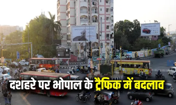 Bhopal Dussehra Route Divert