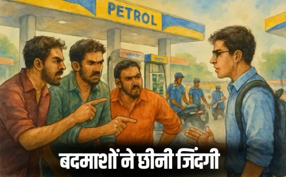 Bhopal Murder Ayodhya Nagar Indore LLB student dispute petrol pump hindi news