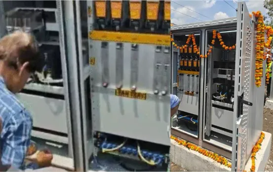 Bhopal Railway Optical Fiber Signal System