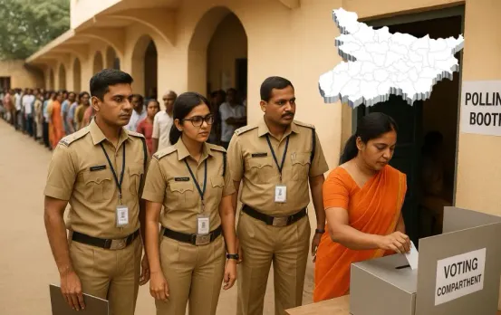 Bihar election 2025 uttar pradesh 16 IAS selected observer first phase election hindi news zxc