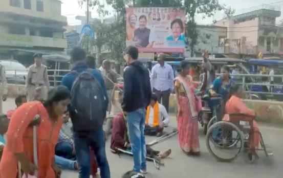 CG Divyang Protest। CG Disability Day Boycott