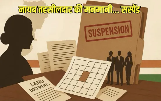 CG Naib Tahsildar Suspended