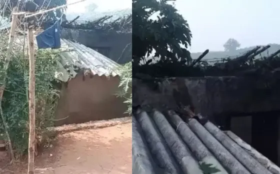 छत्तीसगढ़ में दामाद की हरकत: ससुर को खाट से बांधकर पेट्रोल बम से उड़ाया, सास गंभीर रूप से झुलसी, घर की छत भी उड़ी