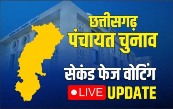 CG Panchayat Election 2025 Second Phase Voting Live Update