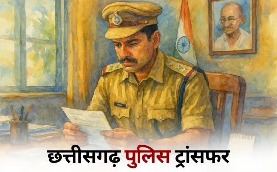 CG Police Tranafer list Janjgir Champa 108 policemenTI SI ASI hindi news